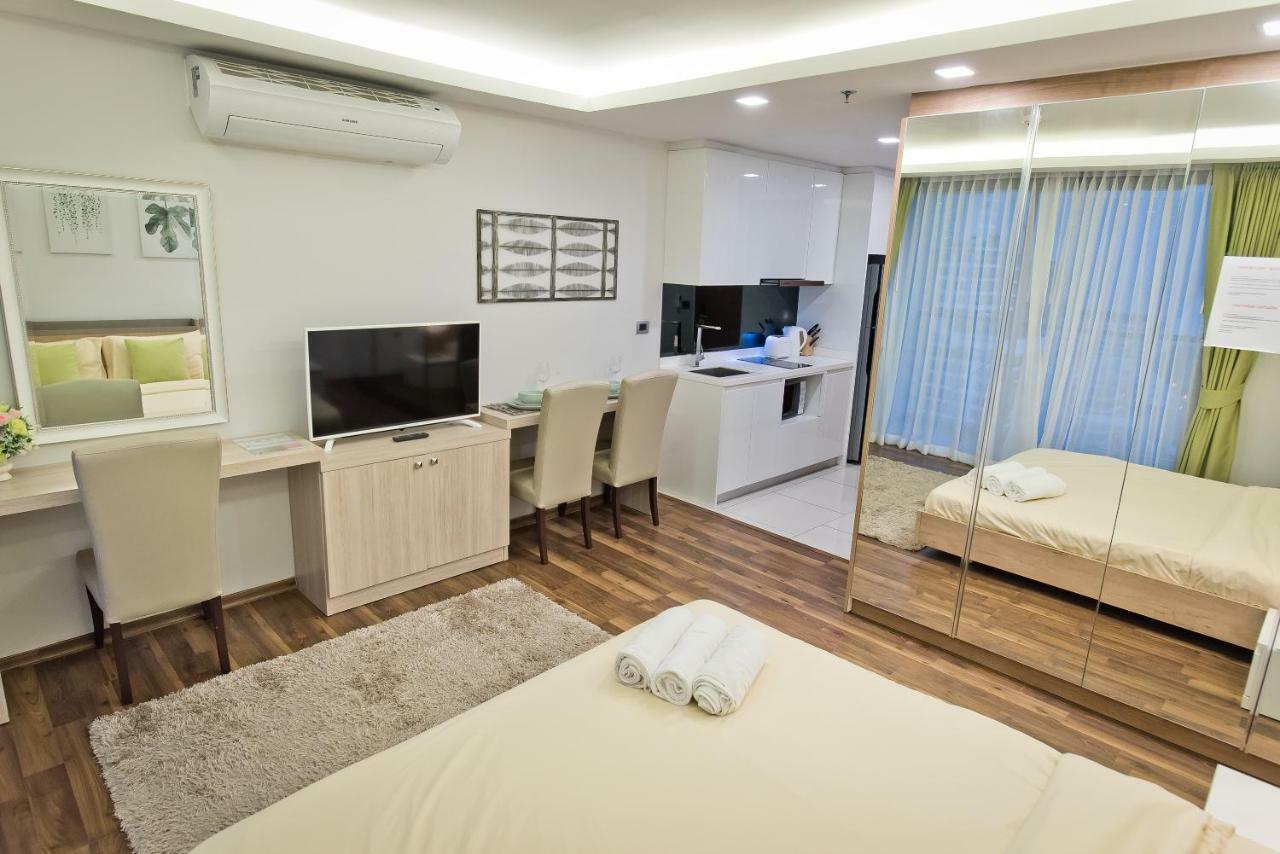 Stylish Studio In Peak Towers Pattaya Extérieur photo